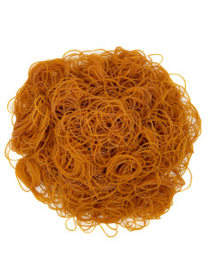 Elastice din cauciuc CNX, natur, 1.5x1.5mm, diametru 55mm, punga 1000g