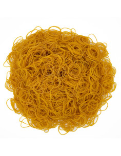 Elastice din cauciuc CNX, natur, 1.5x1.5mm, diametru 38mm, punga 1000g