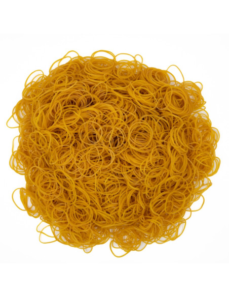 Elastice din cauciuc CNX, natur, 1.5x1.5mm, diametru 38mm, punga 1000g
