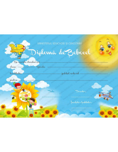 D002 Diploma de bobocel I