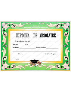D004a Diploma de absolvire