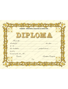 D006a Diploma scolara