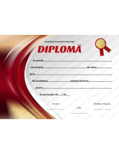 D009 Diploma scolara