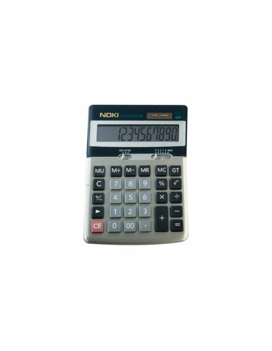 Calculator de birou Noki MC002, 12 digiti, alimentare baterie + solar, ecran inclinat