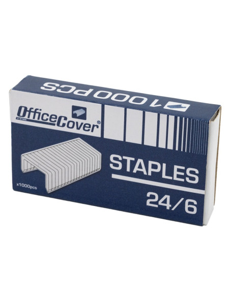 Capse Office Cover SL1001/RA246, 24/6, 30 coli, set 1000 buc