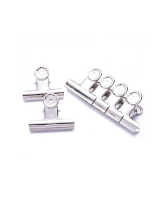 Clipsuri metalice Office Cover DL0013 6103, inox, 50mm, argintii, cutie 6 buc