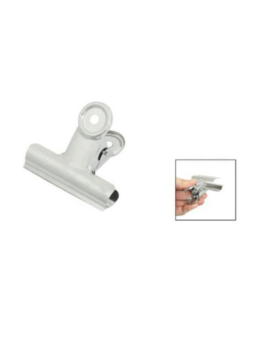 Clipsuri metalice Office Cover DL0013 6103, inox, 50mm, argintii, cutie 6 buc