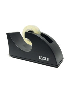 Dispenser birou Eagle 895, pentru banda adeziva, negru, plastic