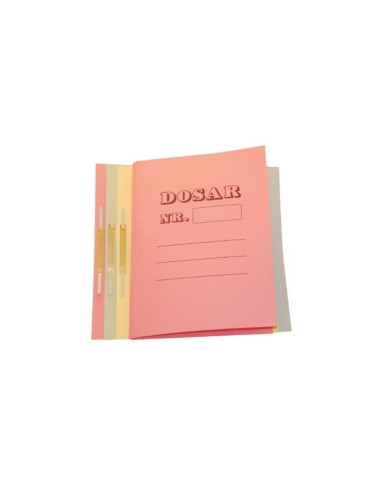 Dosar cu sina STIL, carton, alb