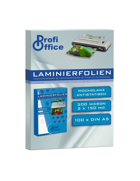 Folie laminare A5 ProfiOffice, 150 microni, top cu 100 coli