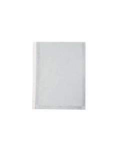 Folie de protectie Noki 4861, A4, portret, 170 microni, plastic, transparent, cu perforatii, cu burduf, set 25 buc