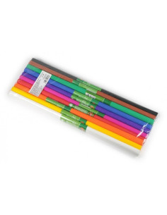 Hartie creponata Koh-i-noor K9755-38, 50x200cm, diverse culori, set 10 buc 2
