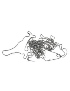 Lantisor pentru ecuson CNX, 70cm, metalic, argintiu