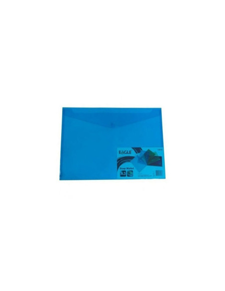 Mapa plastic Eagle 13018, cu capsa, A3, albastru