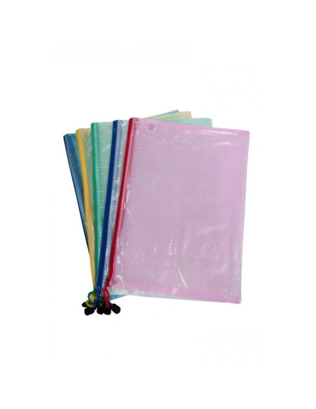 Mapa plastic CNX 655 / 881, cu fermoar zip, A4, panzata