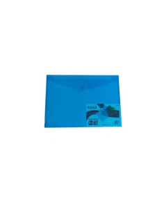 Mapa plastic Eagle ZP043, cu capsa, A5, transparent / albastru 2