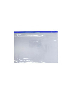 Mapa plastic CNX F53 / F54, cu fermoar zip, A5, 120 microni, transparent