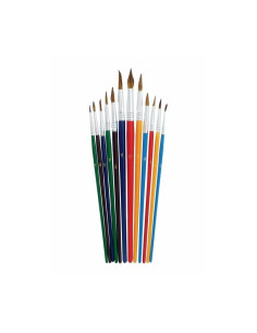 Pensula Grand GR-252, varf subtire, set 12 buc