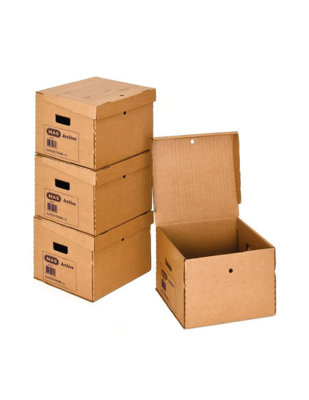 Container arhivare MAS 8203 / 1005678, capac fix, 340x310x240mm, carton