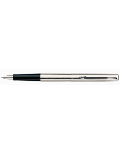 Stilou Parker Jotter Royal SS-CT 2030946, penita iridium, alimentare rezerve sau convertor Parker, corp metalic argintiu 2