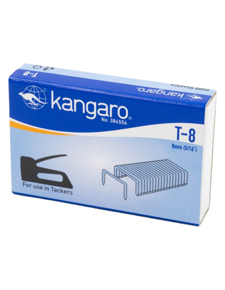 Capse Tacker Kangaro T-8, 24/8, 40 coli, pentru TACKER TP8, set 1000 buc