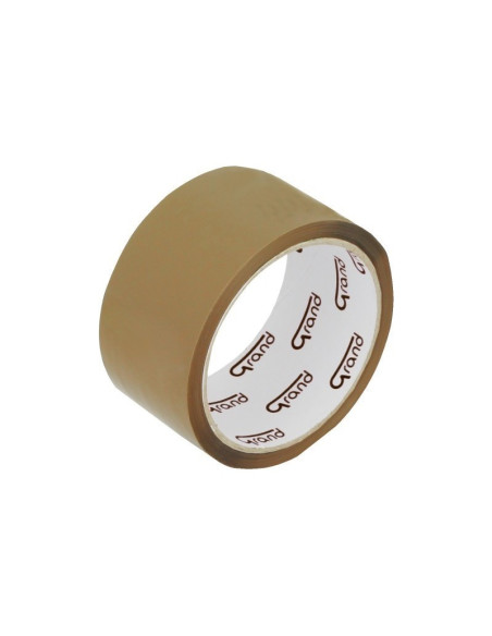Banda adeziva Grand 130-1929, simpla, 48mm x 50m, maro