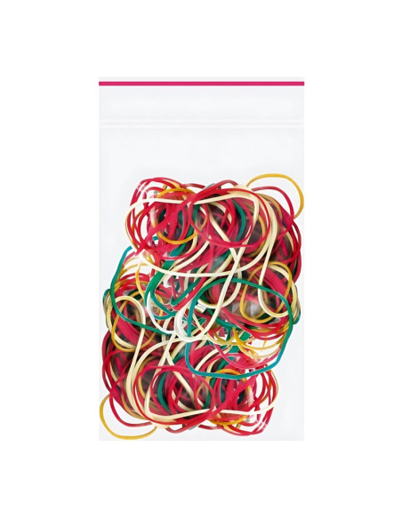 Elastice din cauciuc Grand 130-1785, 1.5x1.5mm, diametru 50mm, mix culori, punga 70-100g