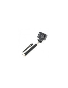 Selfie stick Omega, 22-105cm, rotire 360° orizontal / 180° vertical, negru, OMMP, 42419
