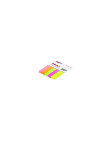 Notes adeziv index Noki 12060, 500 coli, 15x50mm, hartie, 5 culori neon
