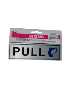 Semn indicator CNX PULL, carton plastifiat