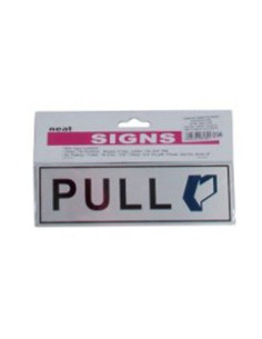 Semn indicator CNX PULL, carton plastifiat 2