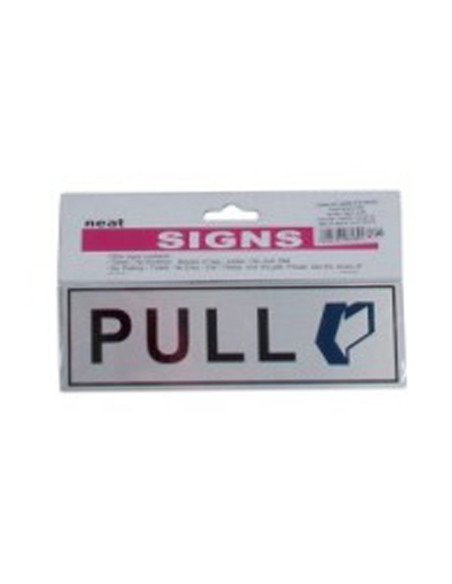 Semn indicator CNX PULL, carton plastifiat