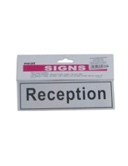 Semn indicator CNX RECEPTION, carton plastifiat