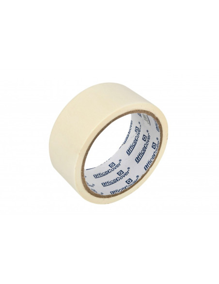 Banda adeziva din hartie Office-Cover, pentru mascare, 40mm x 15m, bej