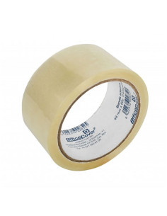 Banda adeziva Office-Cover, pentru ambalare, 48mm x 66yard, transparent, acrilic