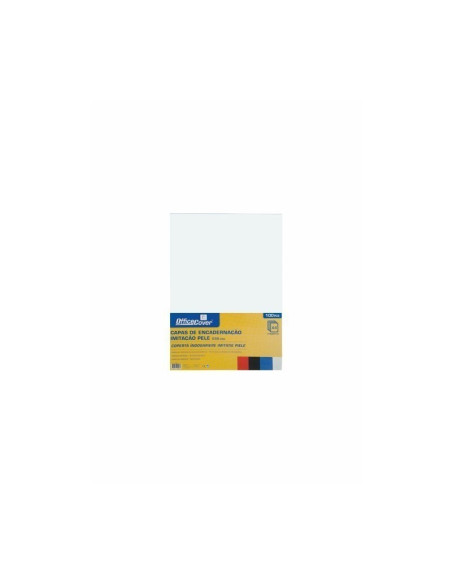 Coperta indosariere A4 Office Cover LG-01, carton alb, imitatie piele, 230g/mp, top cu 100 coli