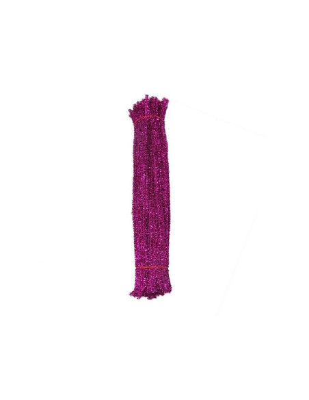 Accesorii creatie - sarma plusata, siclam, cu sclipici, set 25 buc, Colorarte