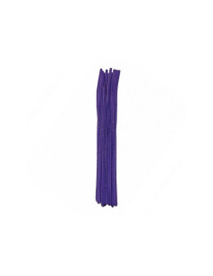 Accesorii creatie - sarma plusata, violet, set 25 buc, Colorarte