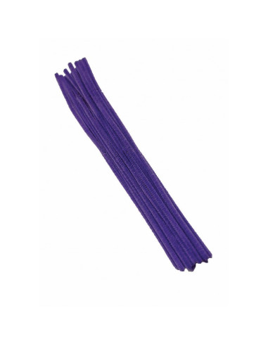 Accesorii creatie - sarma plusata, violet, set 25 buc, Colorarte