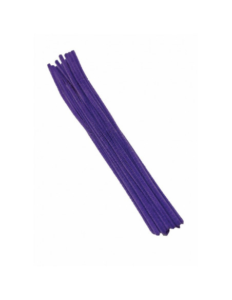 Accesorii creatie - sarma plusata, violet, set 25 buc, Colorarte