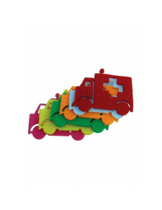 Accesorii creatie - ambulanta fetru, set 5 buc, Colorarte