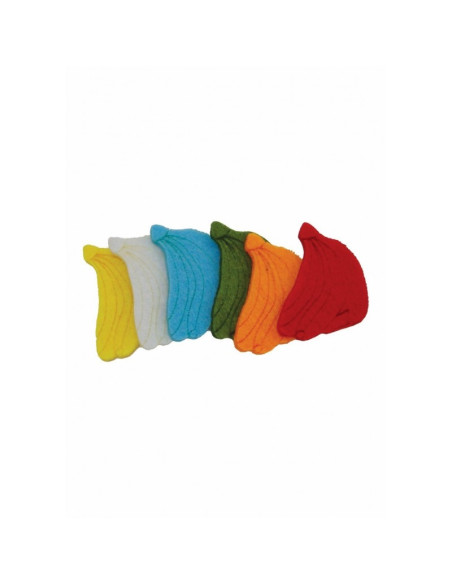 Accesorii creatie - banana fetru, set 6 buc, Colorarte