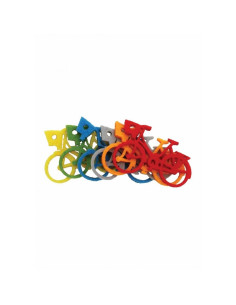 Accesorii creatie - bicicleta fetru, set 5 buc, Colorarte