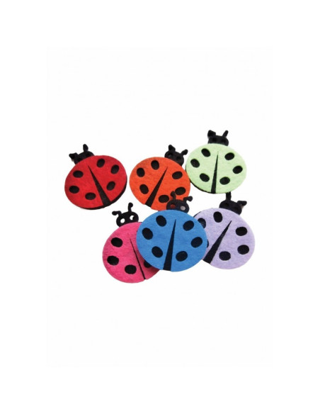 Accesorii creatie - gargarita fetru, set 5-6 buc, Colorarte