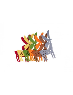 Accesorii creatie - ren fetru, set 6 buc, Colorarte