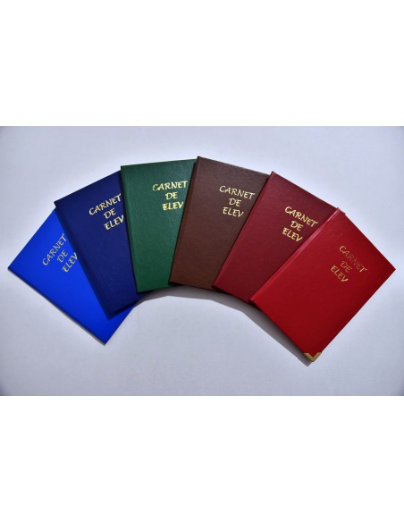 Coperta carnet elev