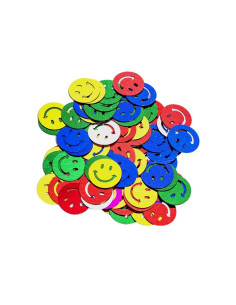 Accesorii creatie - zambareti metal, diverse culori, set 10-14g, Colorarte