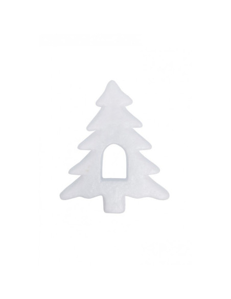 Accesorii creatie - polistiren - bradut, alb, 16x13cm, set 4 buc, Colorarte