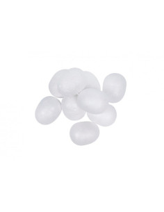 Accesorii creatie - polistiren - ou mic, alb, 3cm, set 20 buc, Colorarte