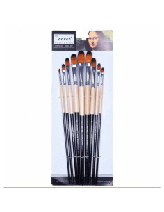 Pensula Cnx Corot 803, varf semirotund, nr. 1-9, set 9 buc